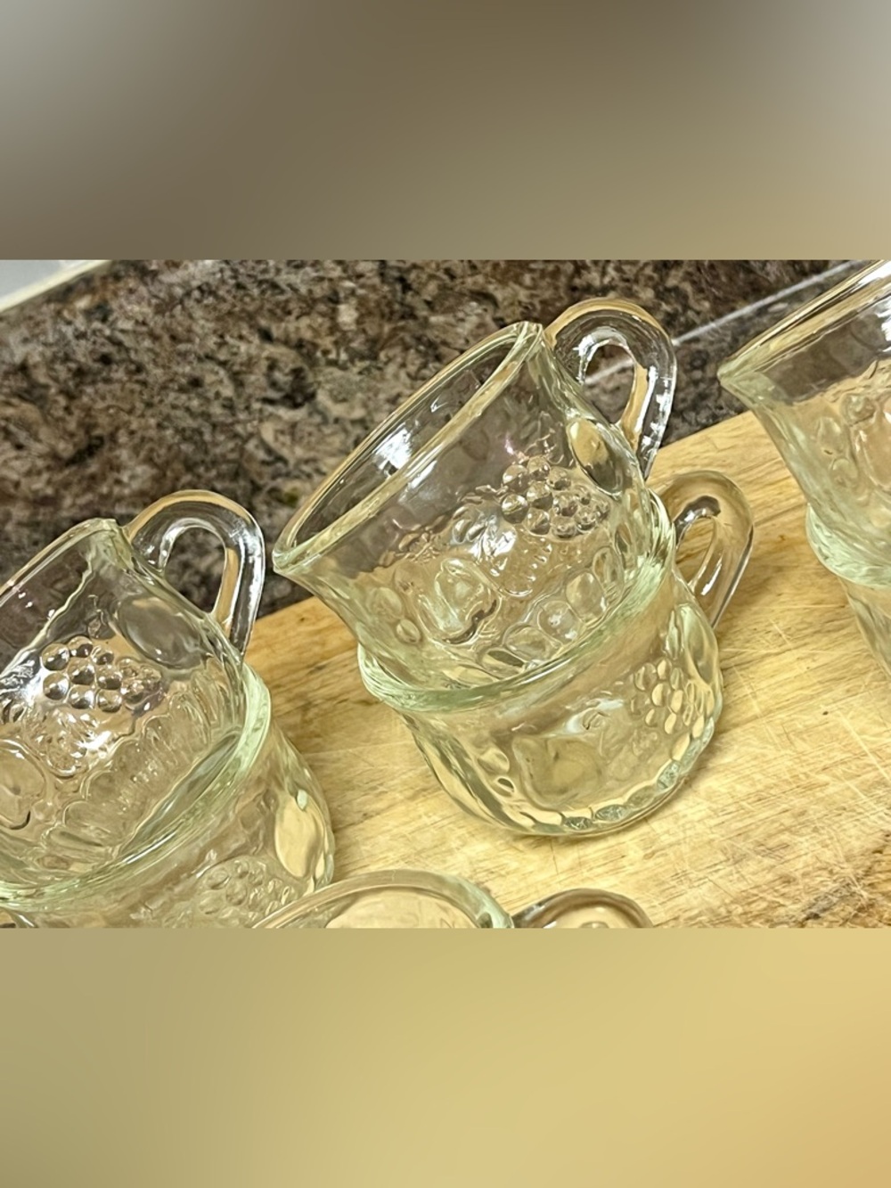 Vintage 1950s-60s Punch Glasses